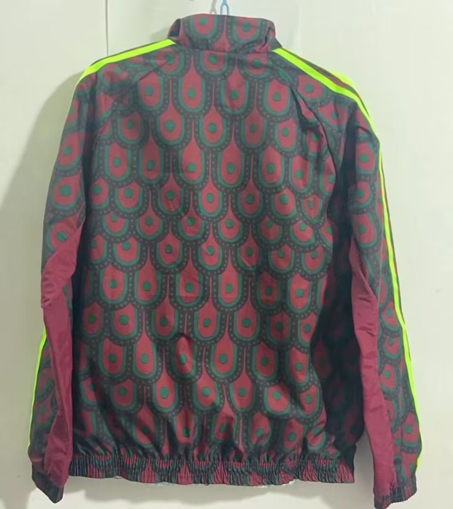 Mexico 2024 Both Long sleeves zipper Windbreaker