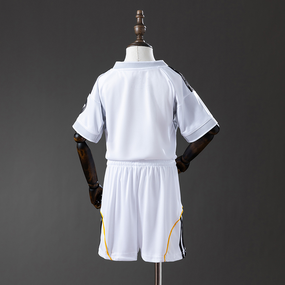 Real Madrid 25-26 Home kids kit Jersey SZIE 16-28