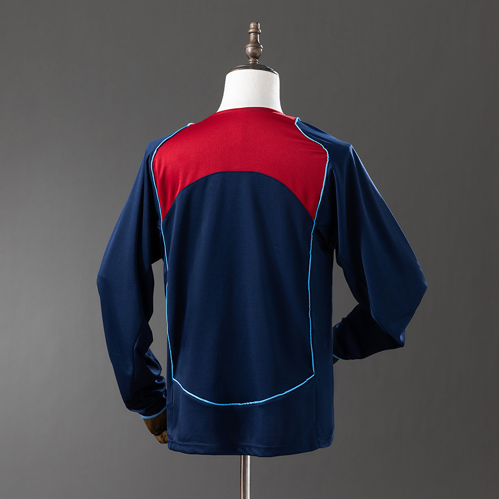 Atletico Madrid 04-05 Away Long Sleeve Retro Jersey S-XXL