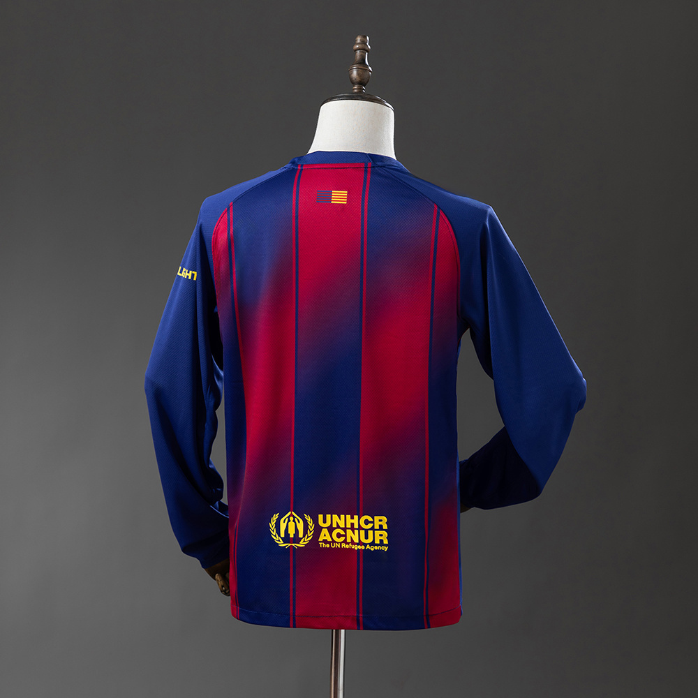 Barcelona 25-26 Home Long Sleeve Jersey S-4XL