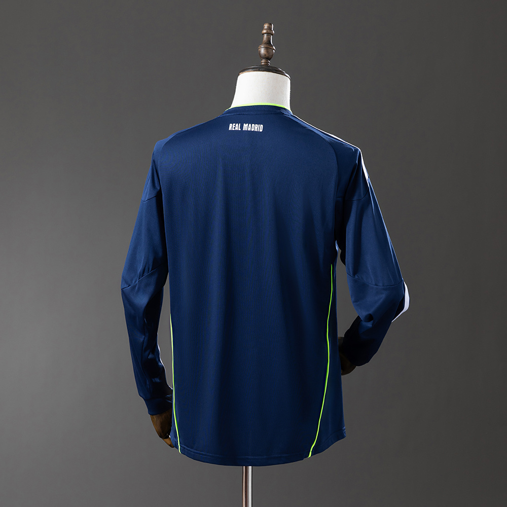 Real Madrid 10-11 Away Long Sleeve Retro Jersey S-XXL