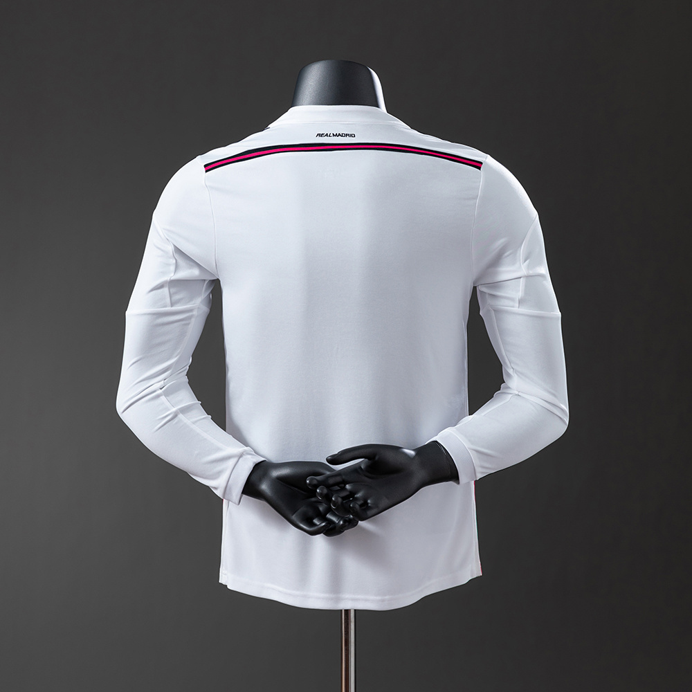 Real Madrid 14-15 Home Long Sleeve Player Version Retro Jersey S-3XL