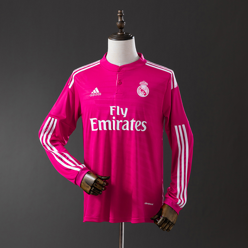 Real Madrid 14-15 Away Long Sleeve Retro Jersey S-XXL