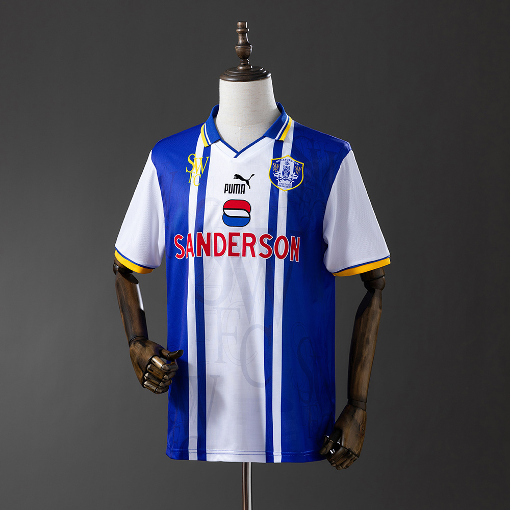 sheffield wednesday 19-97 Home Retro Jersey S-XXL