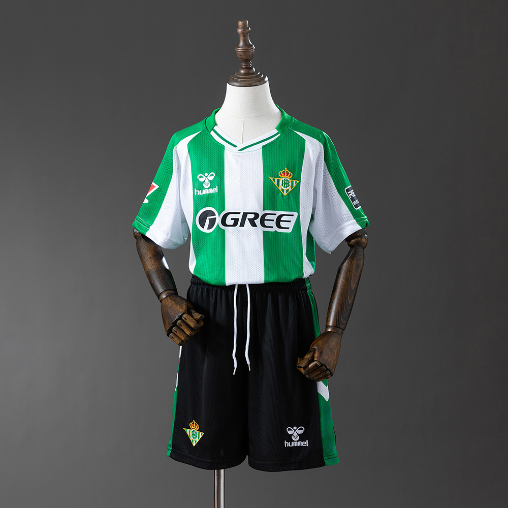 kids 25-26 Real Betis  home  size 16-28