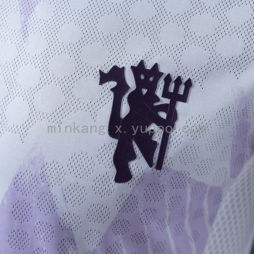M-U 25/26 Player Version Away Long Sleeve Jersey S-3XL