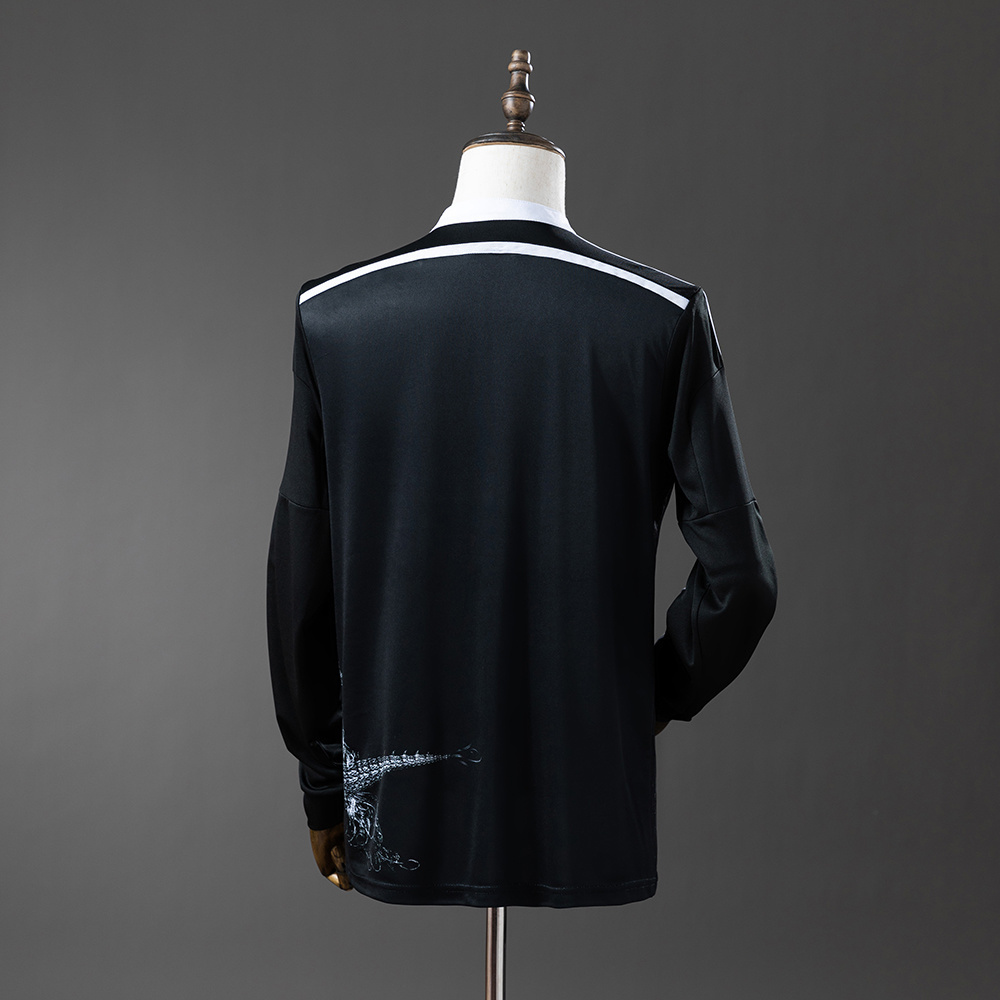 Real Madrid 2014-15 Second Away Long Sleeve Retro Jersey S-XXL