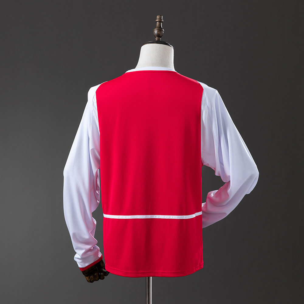 Arsenal 04/05 Home Long Sleeve Retro Jersey S-XXL