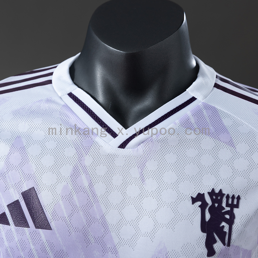 M-U 25/26 Player Version Away Long Sleeve Jersey S-3XL