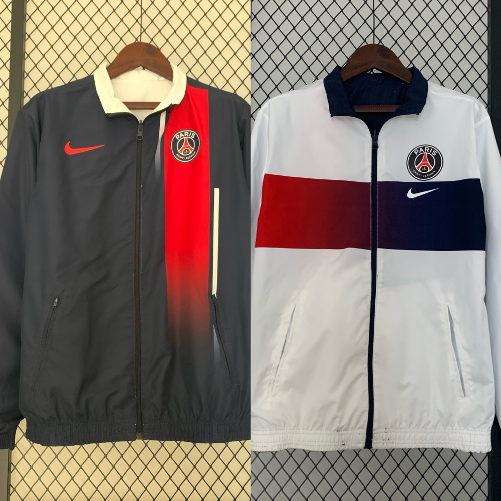 23-24 Real Madrid Trench Coat Reversible S-XXL