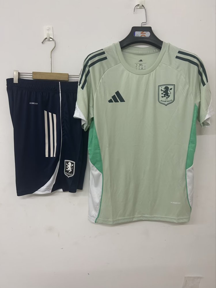 25/26 Aston Villa training jersey light green S-3XL