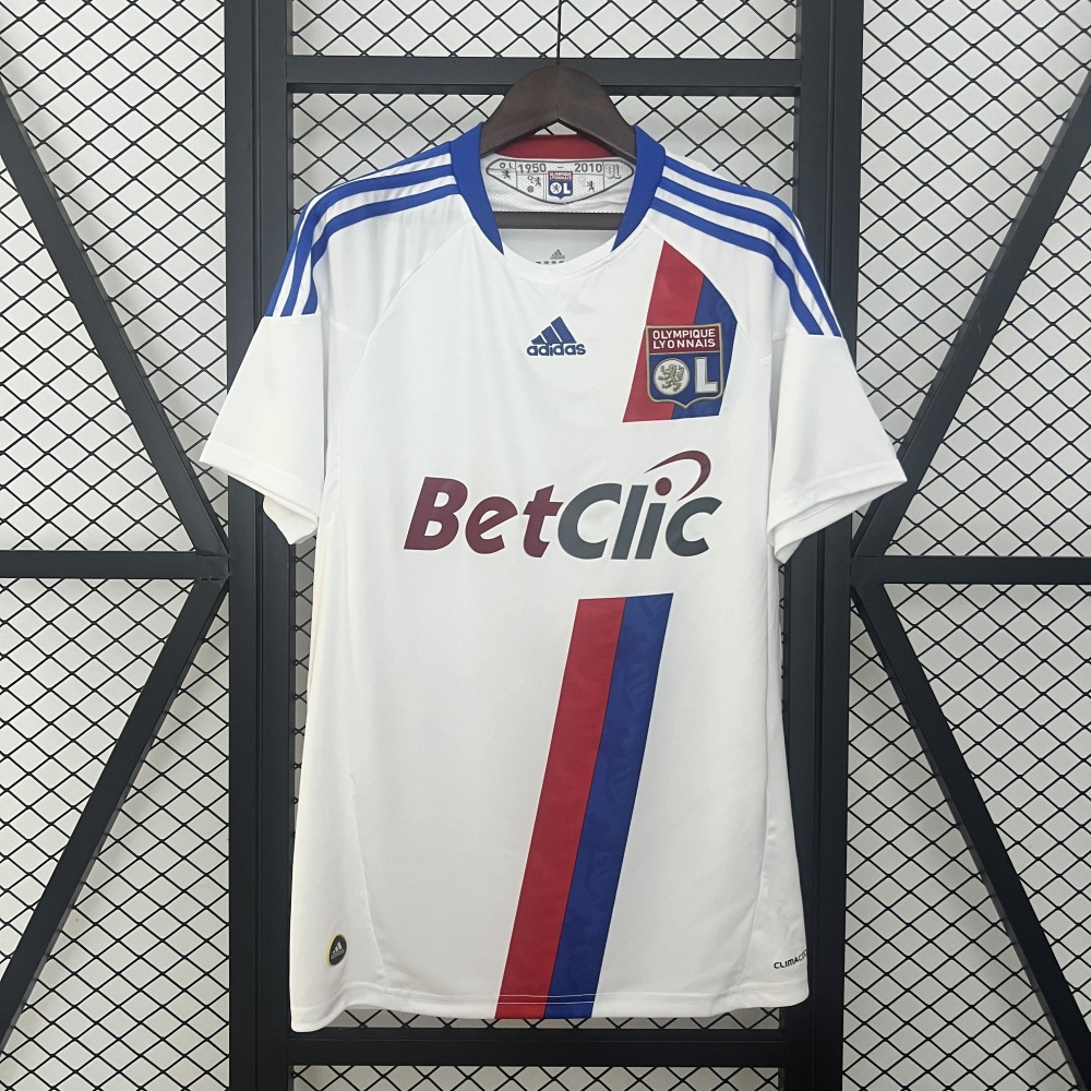 Retro Lyon 10-11 Home S-XXL