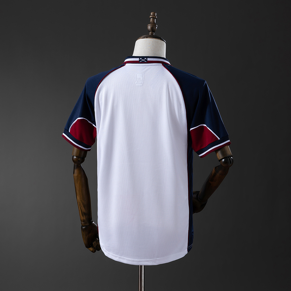 West Ham United 99/01 Away Retro Jersey S-XXL