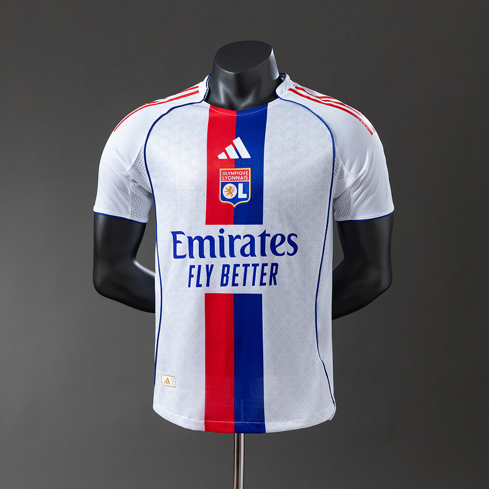 Lyon 25-26 Player Version Home Jersey S-XXL