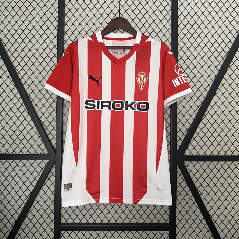 24-25 Sporting Gijon Home S-XXL