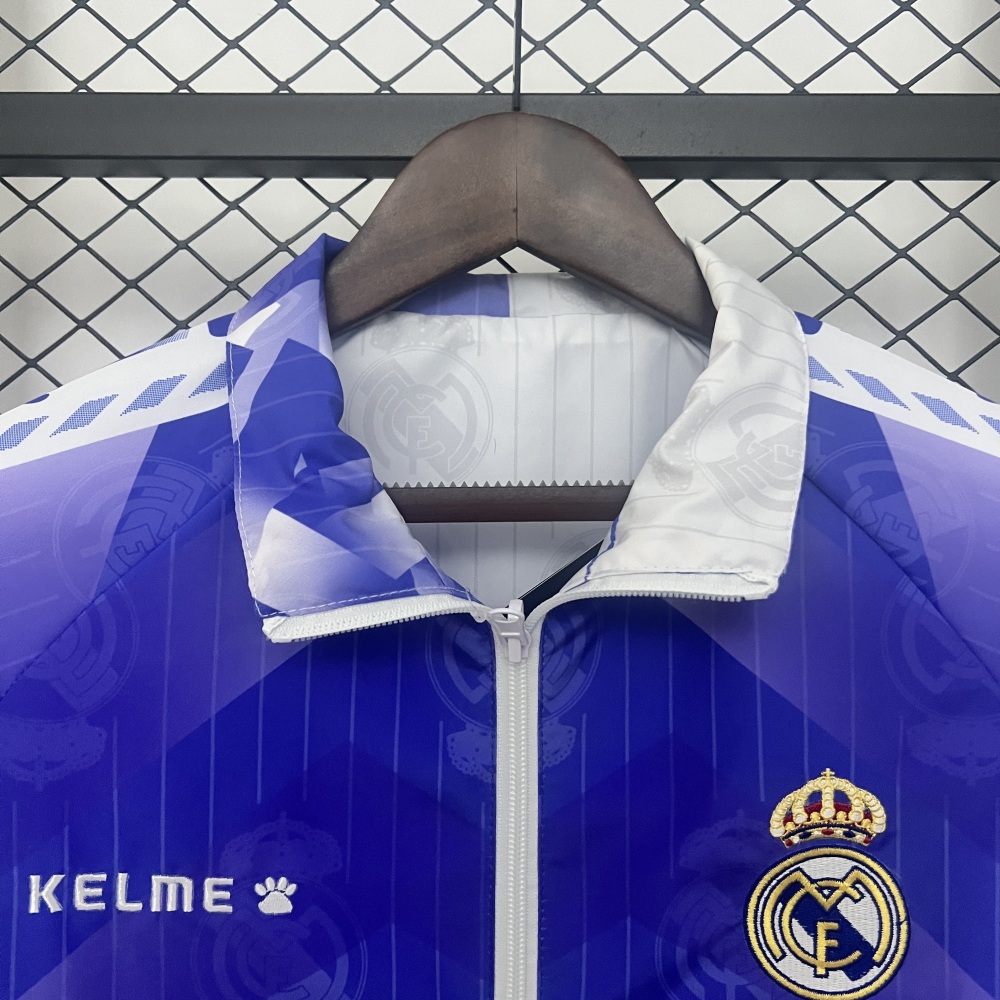 24-25 Real Madrid Trench Coat Reversible S-3XL