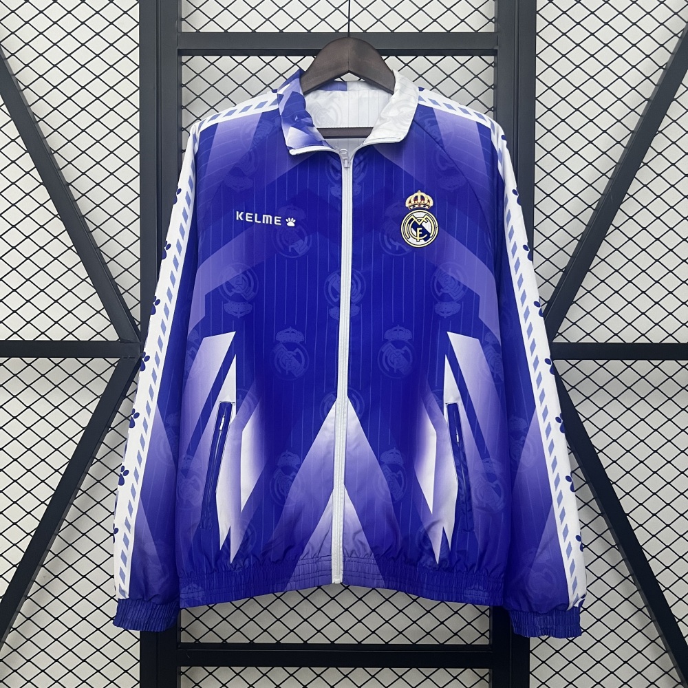 24-25 Real Madrid Trench Coat Reversible S-3XL