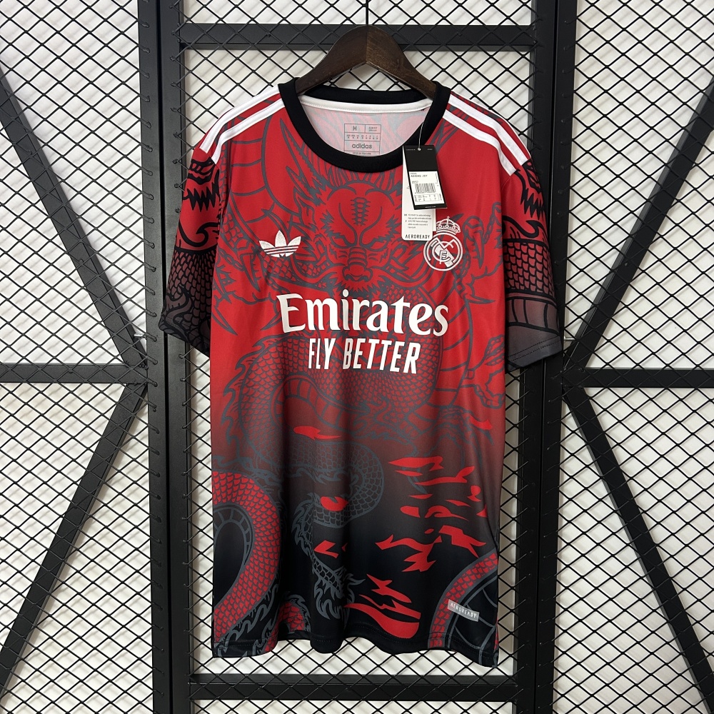 24-25 Real Madrid Red size S-XXL