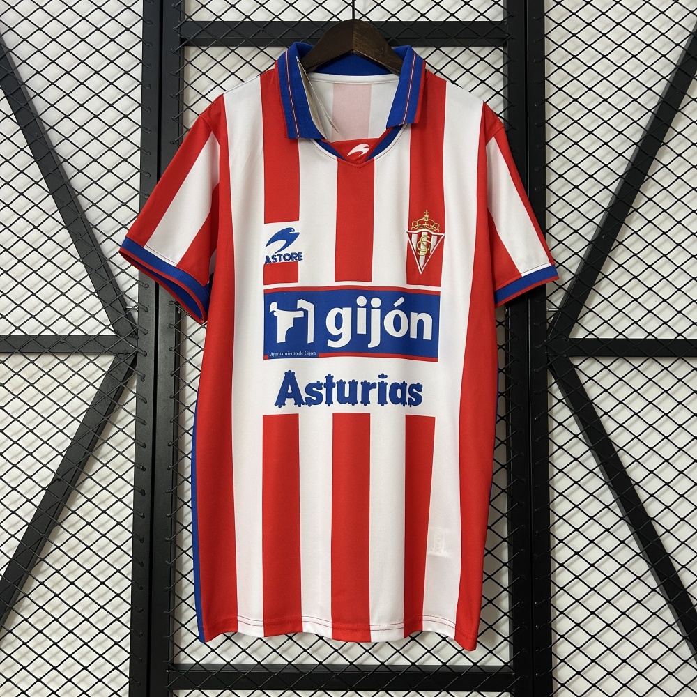 Retro Sporting Gijon 01-02 Home Size S-XXL