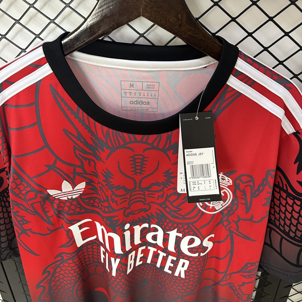 24-25 Real Madrid Red size S-XXL