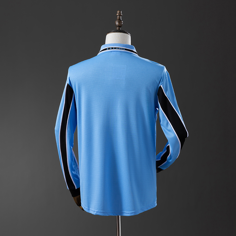 Retro long sleeve Lazio 98-99 home S-XXL