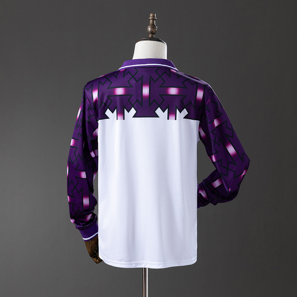 Fiorentina 92-93 Away Long Sleeve Retro Jersey S-XXL