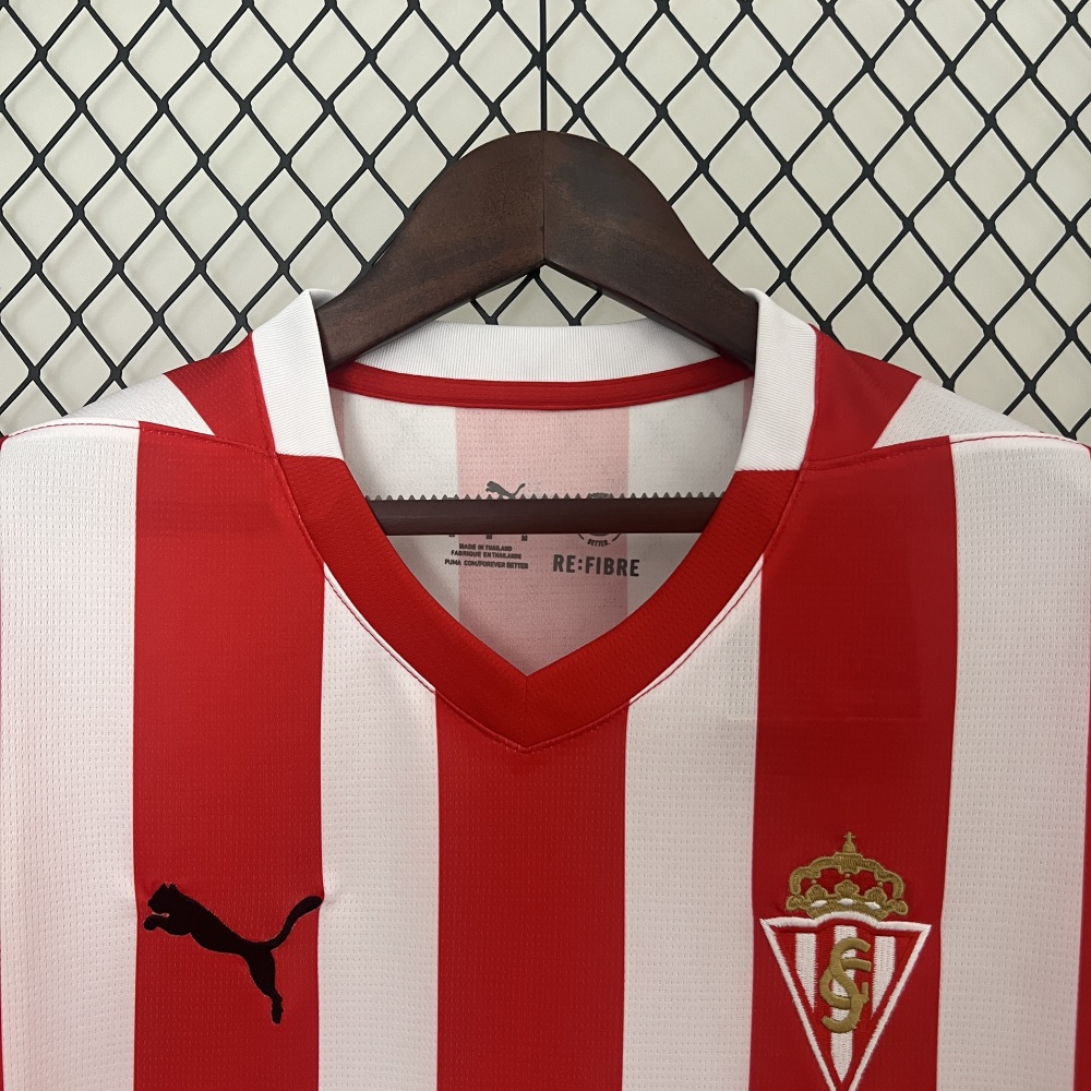24-25 Sporting Gijon Home S-XXL