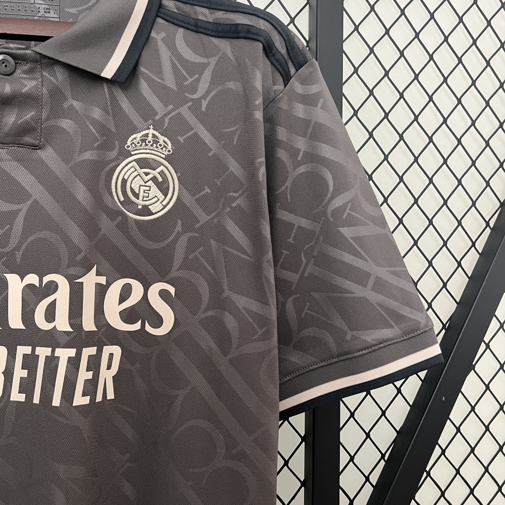 24-25 Real Madrid third away S-4XL