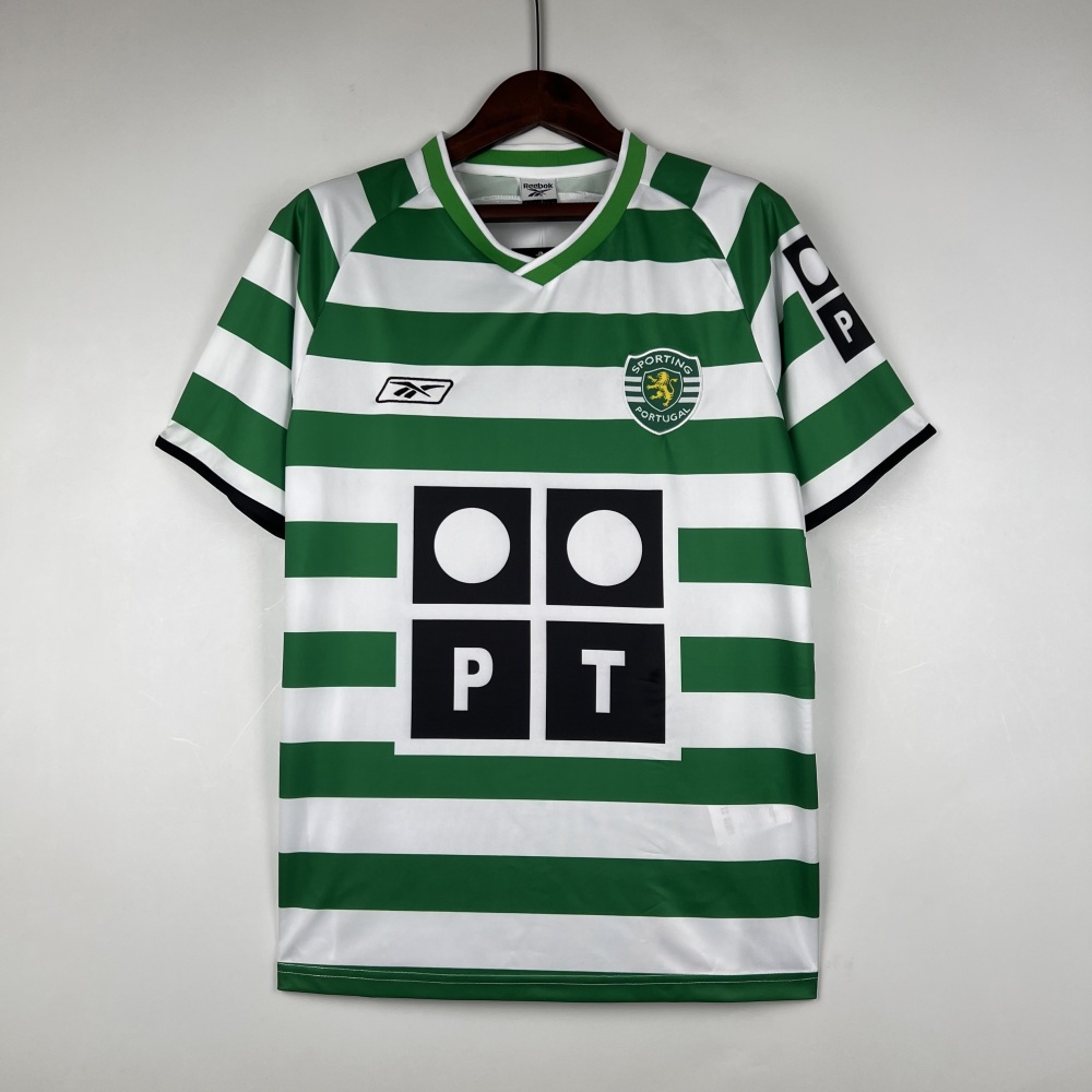 Retro Sporting Lisbon 03-04 Home S-XXL