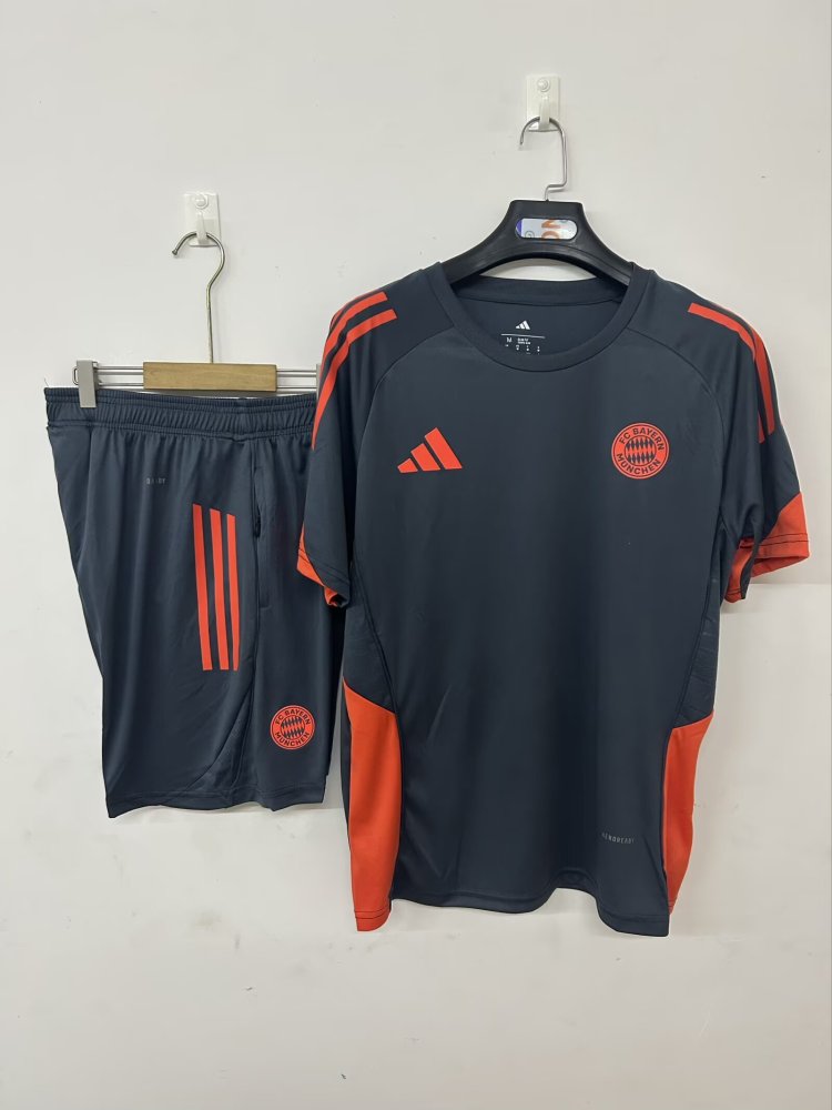 25-26 Bayern Munich training uniform black gray S-3XL