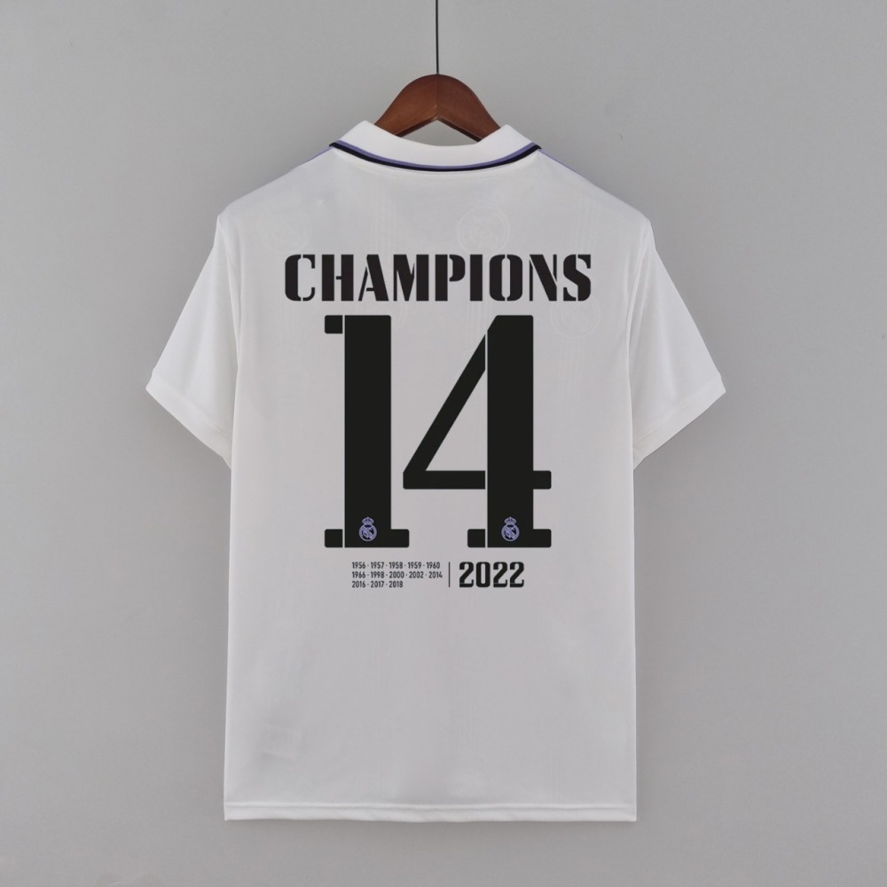22-23 14 Champions Edition Real Madrid home S-XXXL