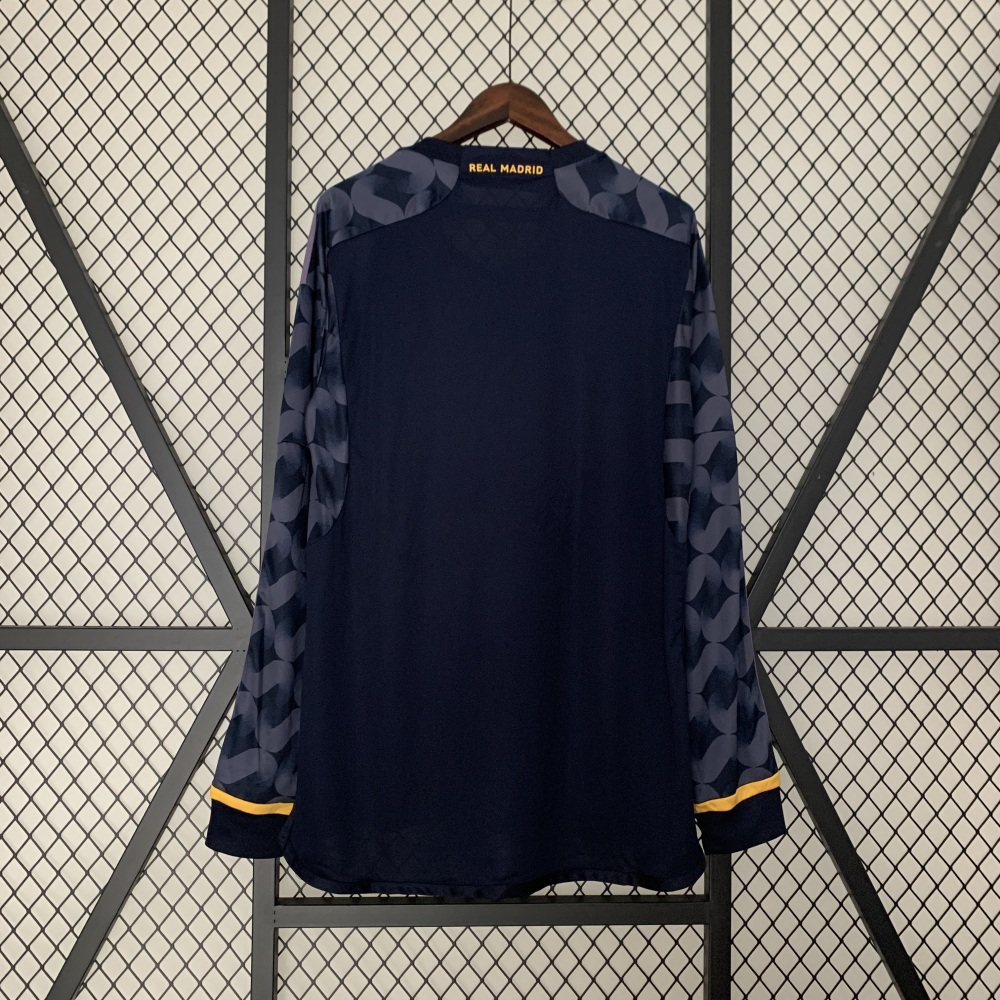 23-24 Long sleeve Real Madrid away S-3XL