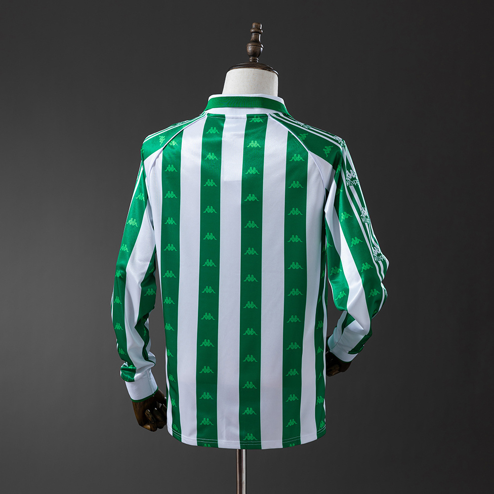 Retro 95-97 Long Sleeve Betis Home S-XXL