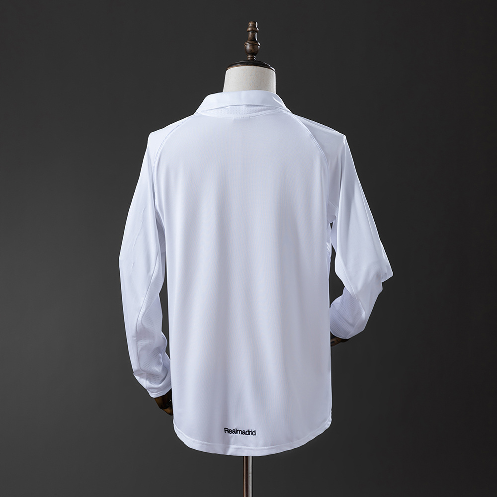 Retro long sleeve Real Madrid 05-06 home S-XXL