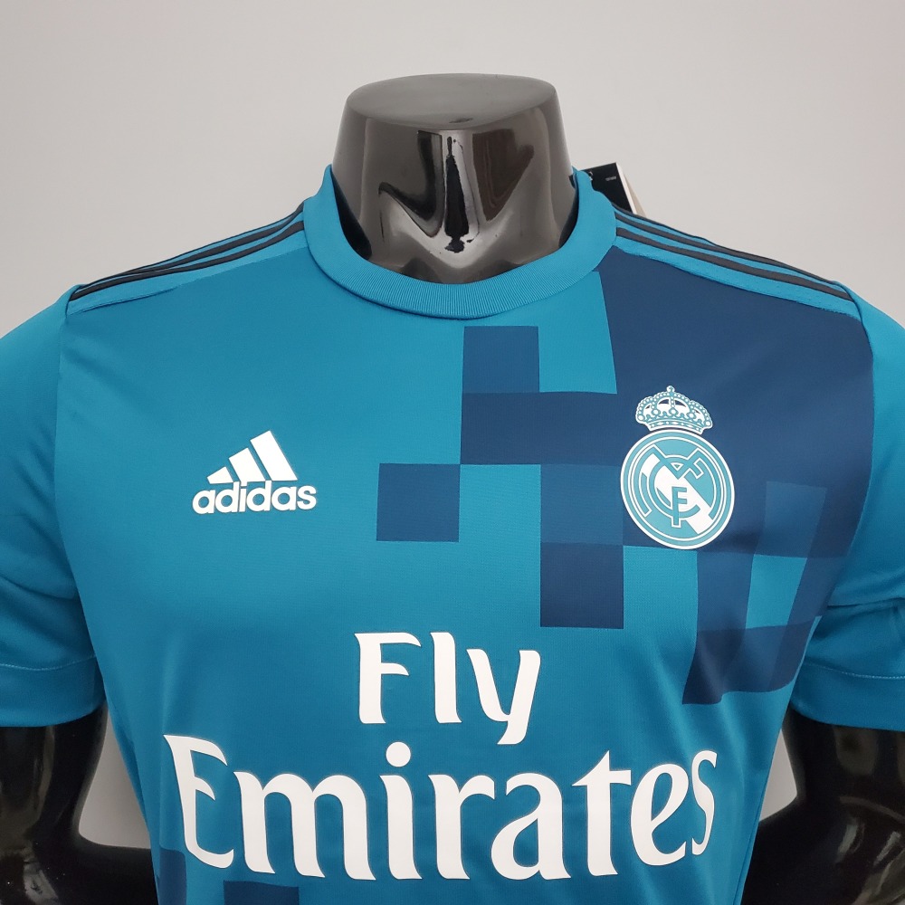 17-18 player version Real Madrid third away S-XXL