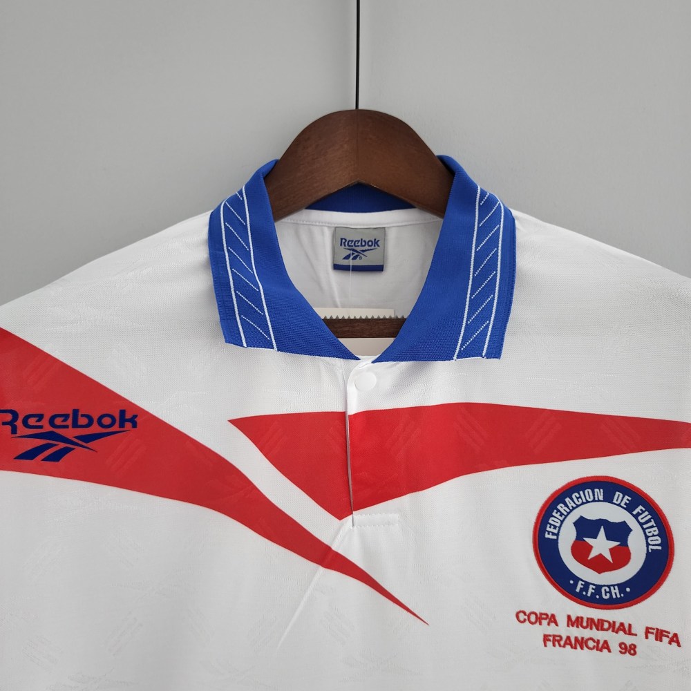 Retro Long Sleeve Chile 1998 away S-XXL