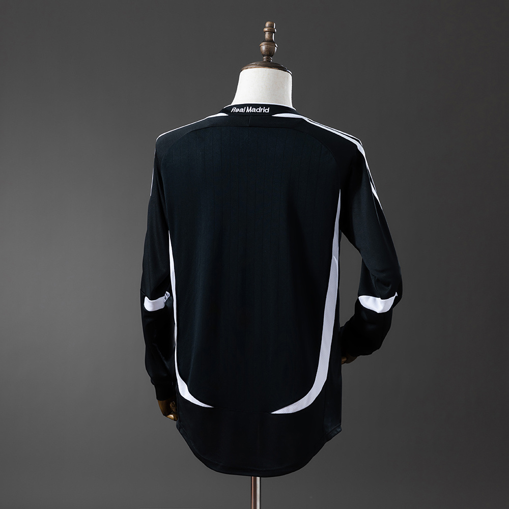 Retro Long Sleeve Real Madrid 06-07 Third Away S-XXL