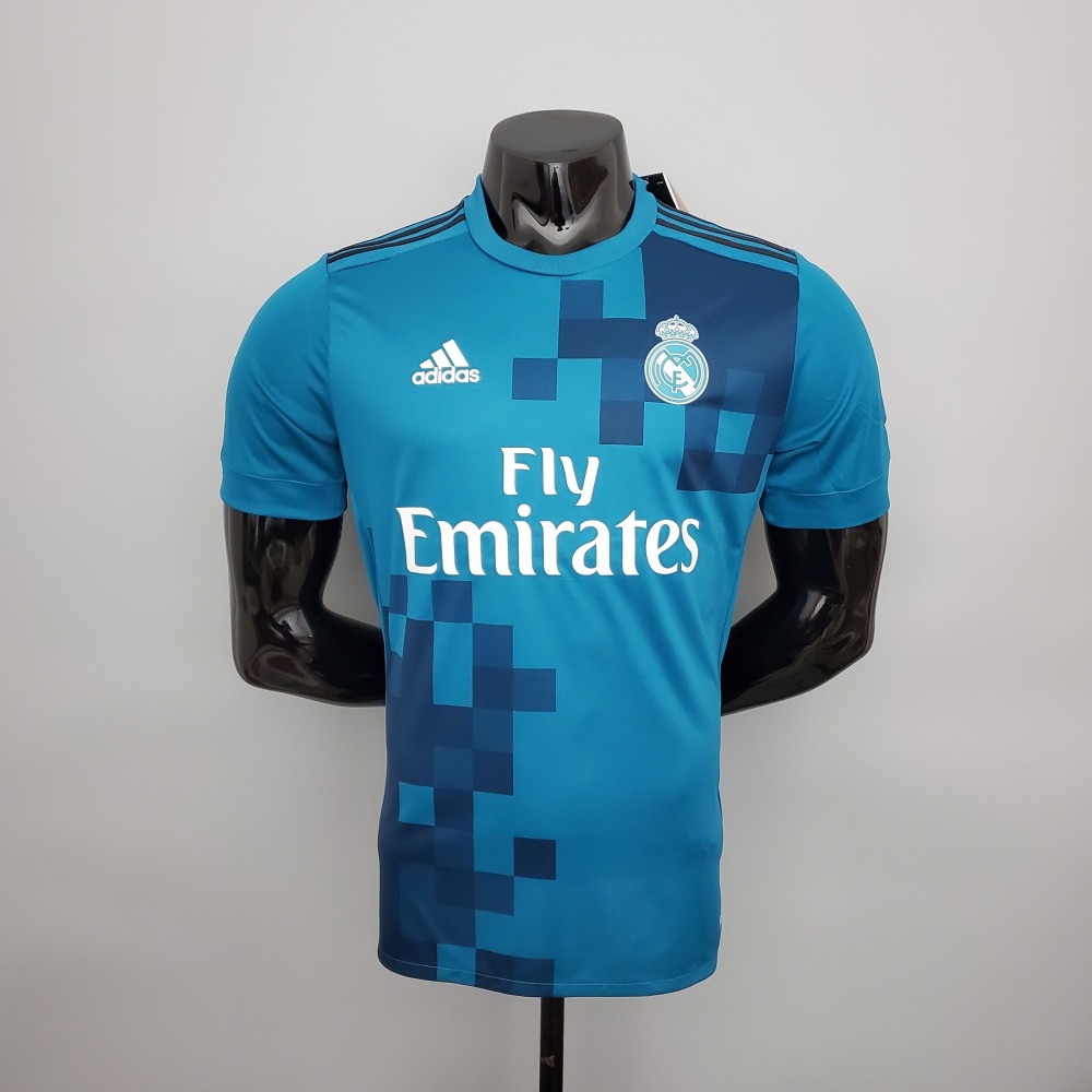 17-18 player version Real Madrid third away S-XXL