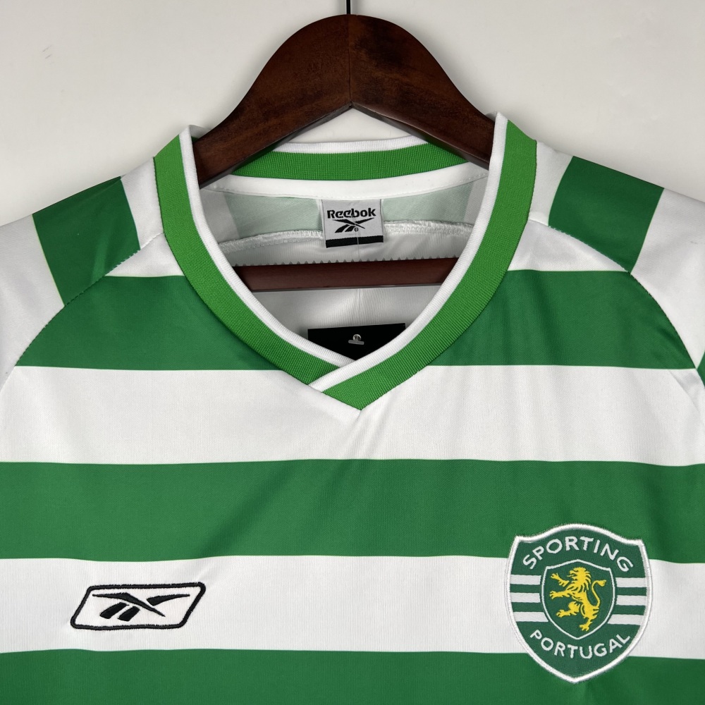 Retro Sporting Lisbon 03-04 Home S-XXL