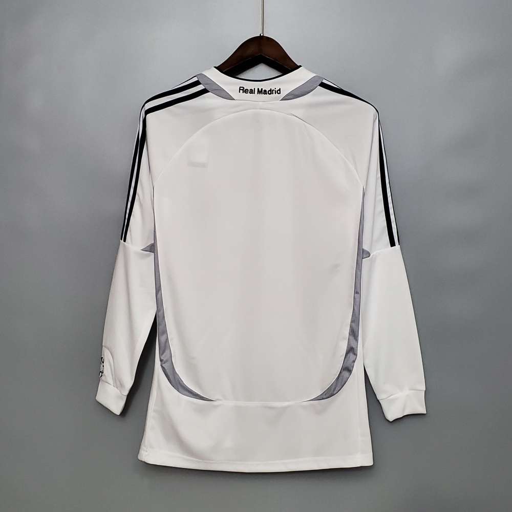 Retro Real Madrid Long sleeve 06-07 home S-XXL