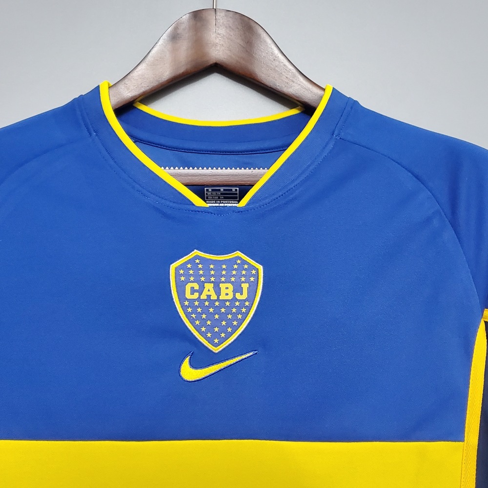 Retro Boca Juniors 2002 home S-XXL