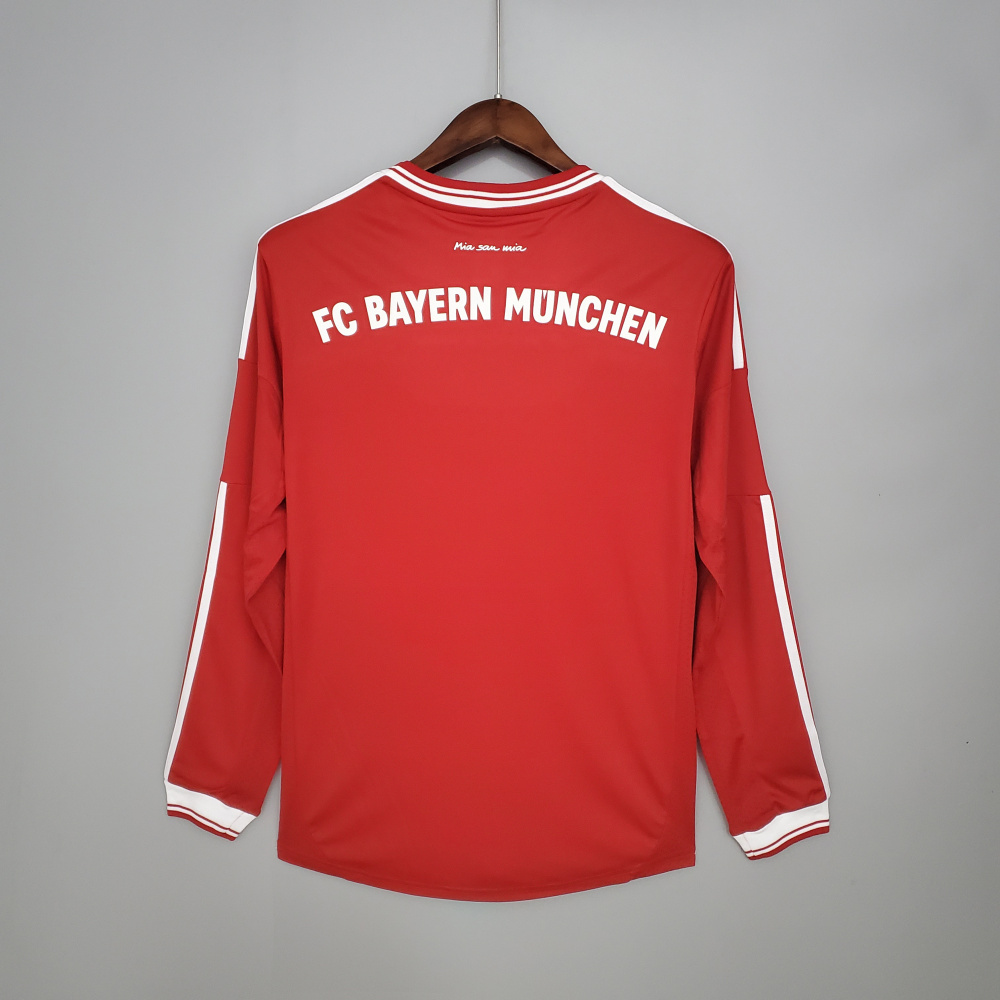 Retro long sleeve Bayern Munich 13-14 Champions League home S-XXL