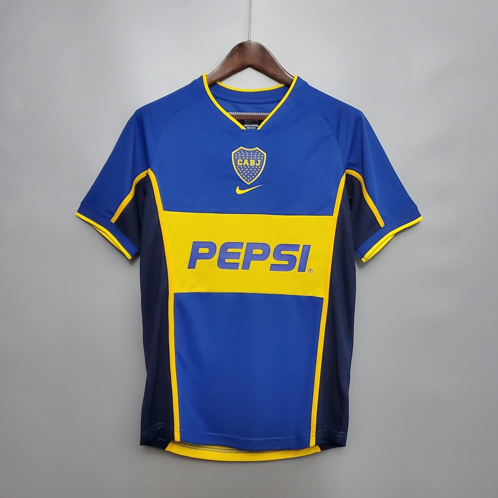 Retro Boca Juniors 2002 home S-XXL