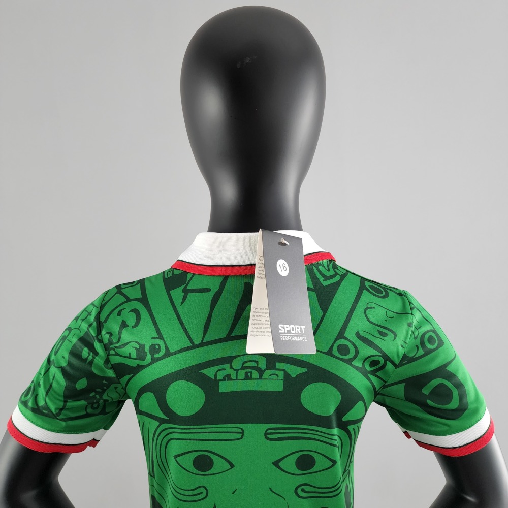 Retro kids kit 1998 Mexico home size16-28