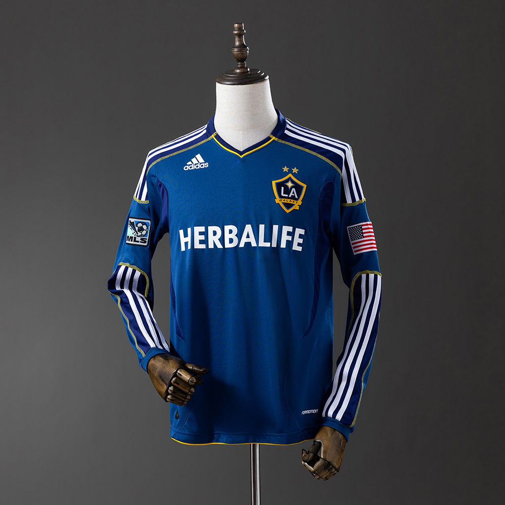 LA Galaxy 11-12 Away Long Sleeve Retro Jersey S-XXL