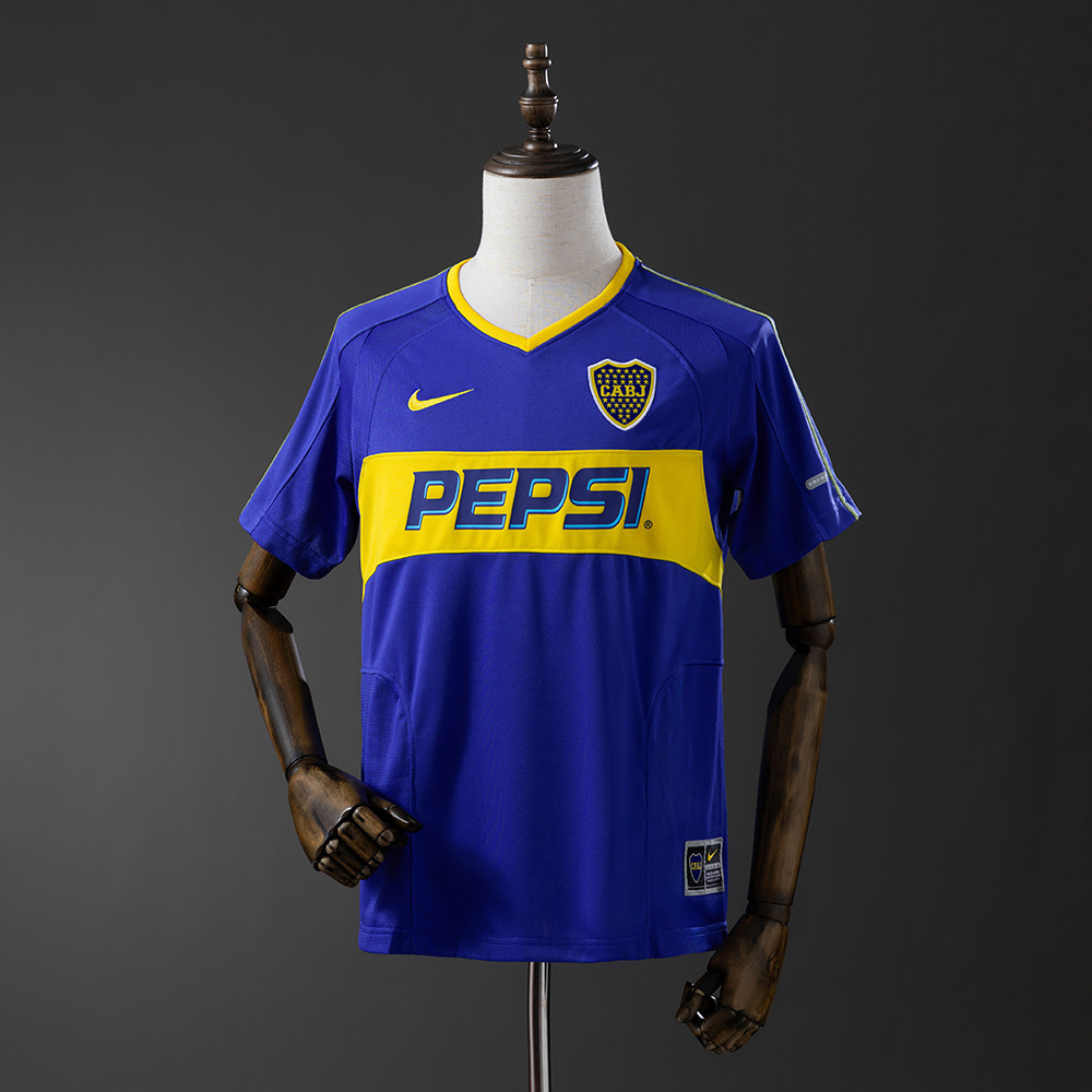 Retro Boca Juniors 03-04 home S-XXL