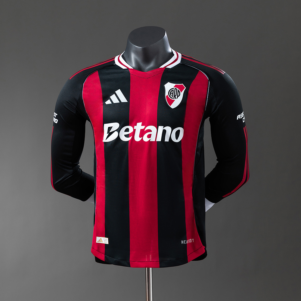 River Plate 25-26 Player Version Away Long Sleeve Jersey S-4XL