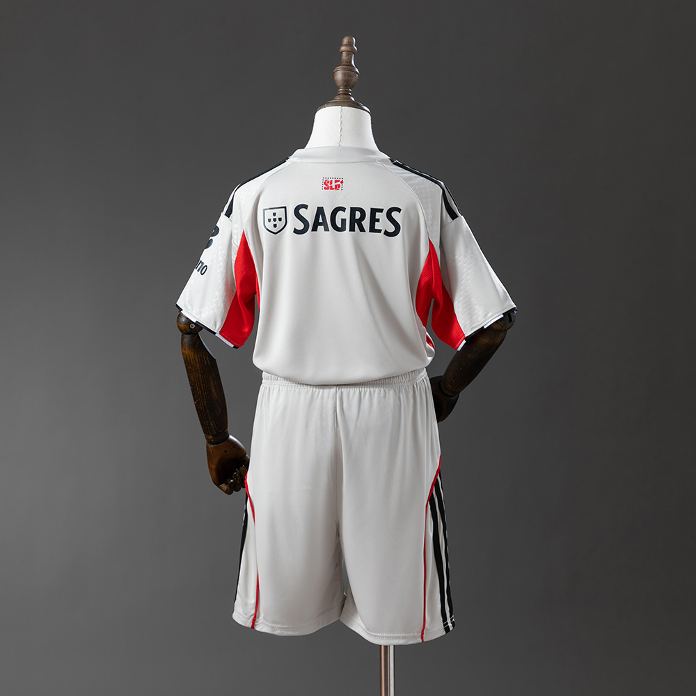 Benfica 25-26 Kids Kit Away Jersey Size16-28