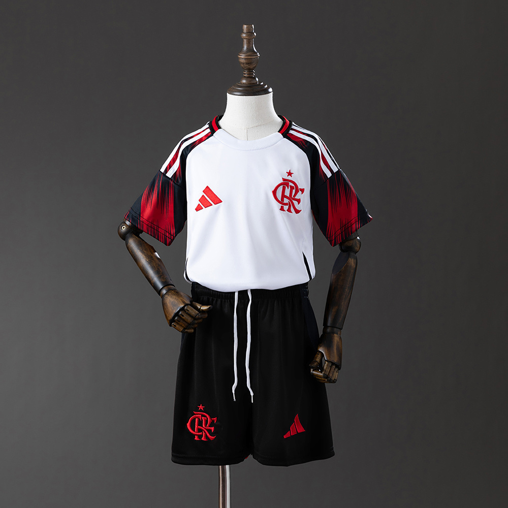 Flamengo 25-26 Away kids kit Jersey SIZE 16-28