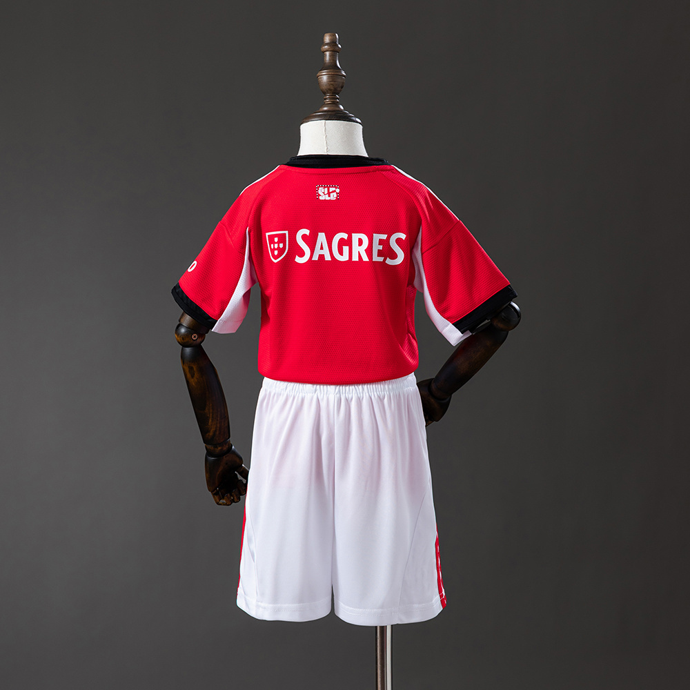 25-26 Kids Benfica Home Size 16-28